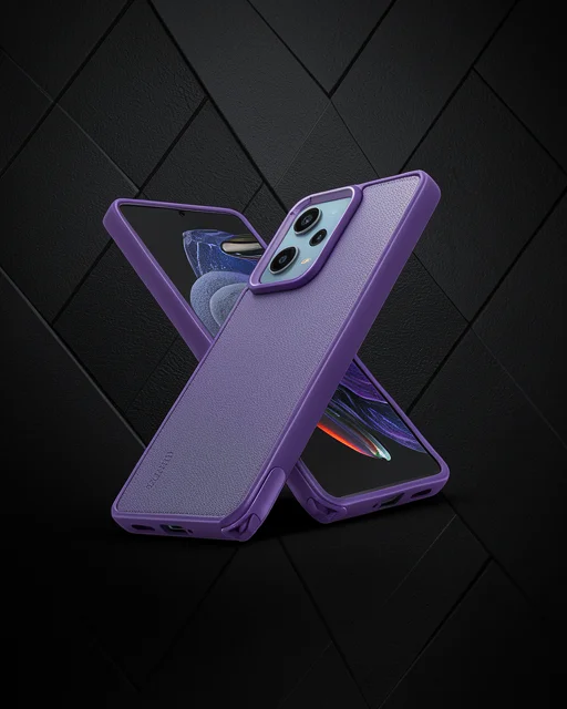 Xiaomi Redmi 13 4g Kılıf Elegant Kapak - Derin Mor