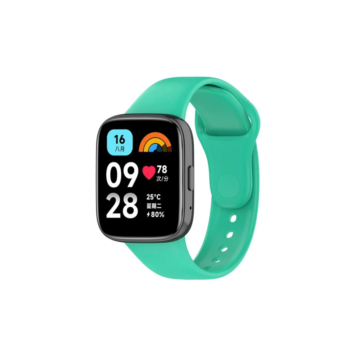 Xiao Red Watch 3 Active Klasik Kordon - Turkuaz görsel 3