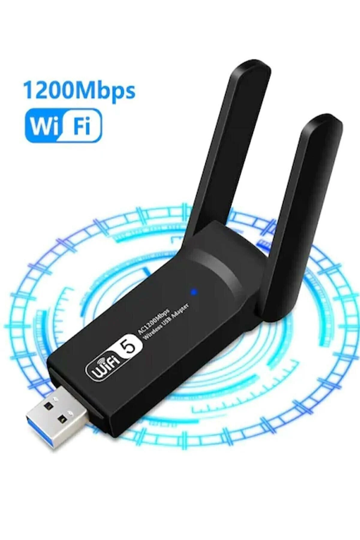Vothoon Dual Band Ac1200 Usb 3.0 Adaptör Kablosuz Wifi Yükseltici