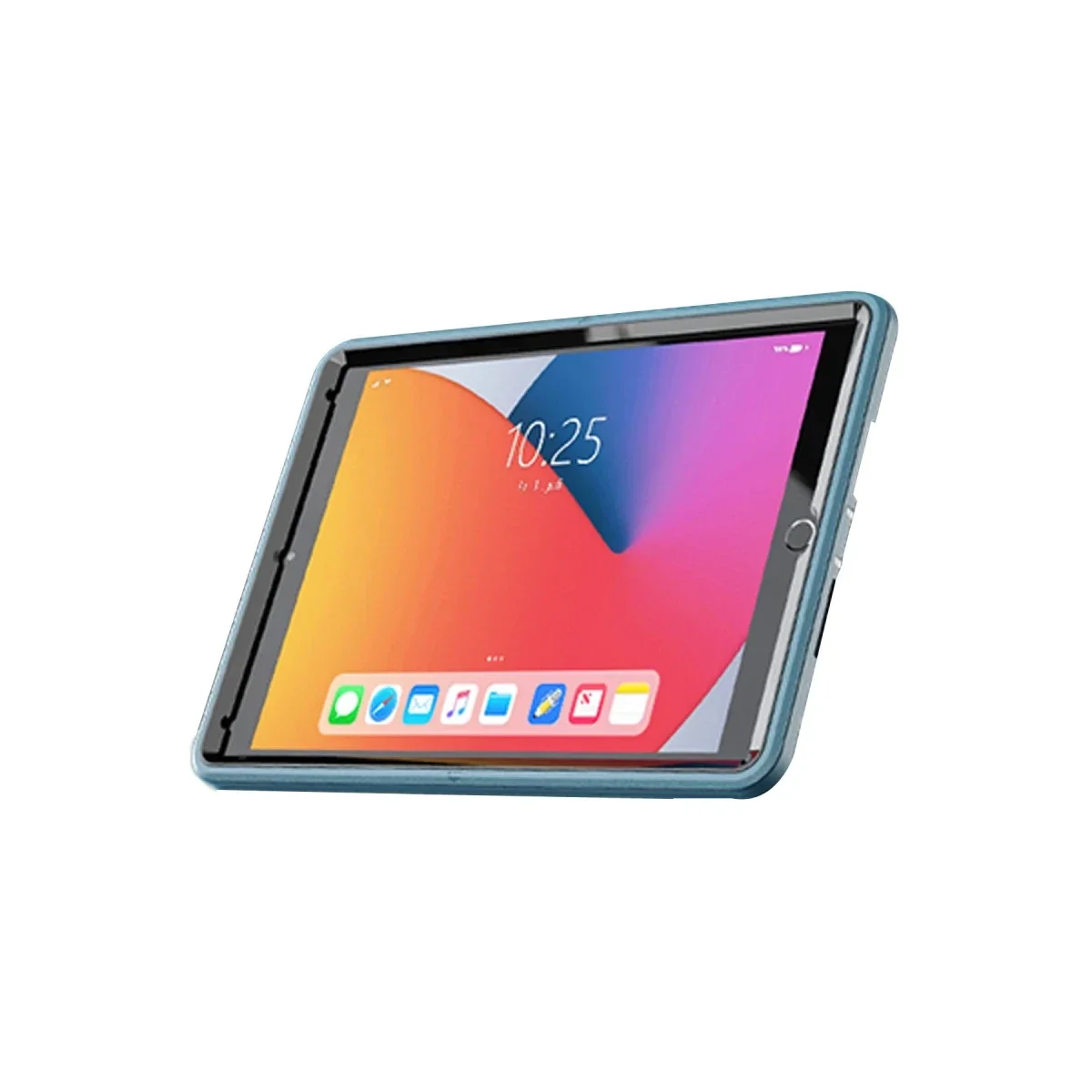 Apple iPad 10.2 (7.nesil) Kılıf Hand Strap Tablet Kılıfı - Turkuaz görsel 3