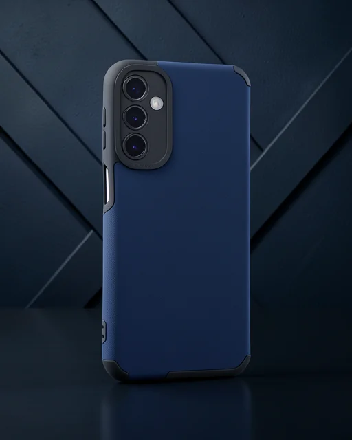 Samsung Galaxy M34 5g Kılıf Loop Deri Silikon - Lacivert