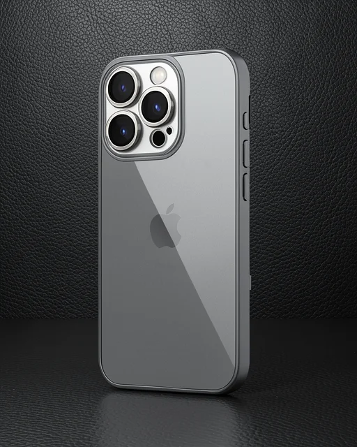 Apple İphone 16 Pro Kılıf Razer Lensli Silikon - Desert
