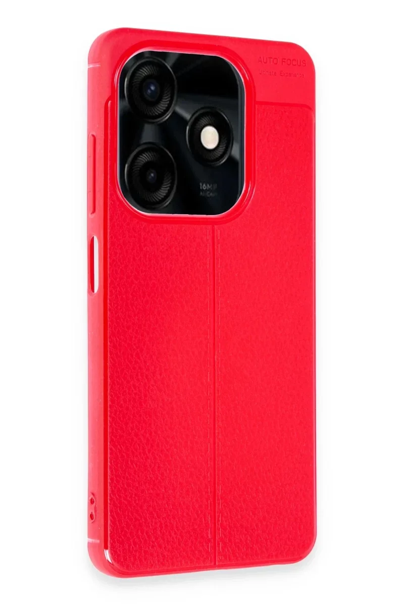 Tecno Spark Go 2024 Kılıf Auto Focus Kapak - Kırmızı görsel 2