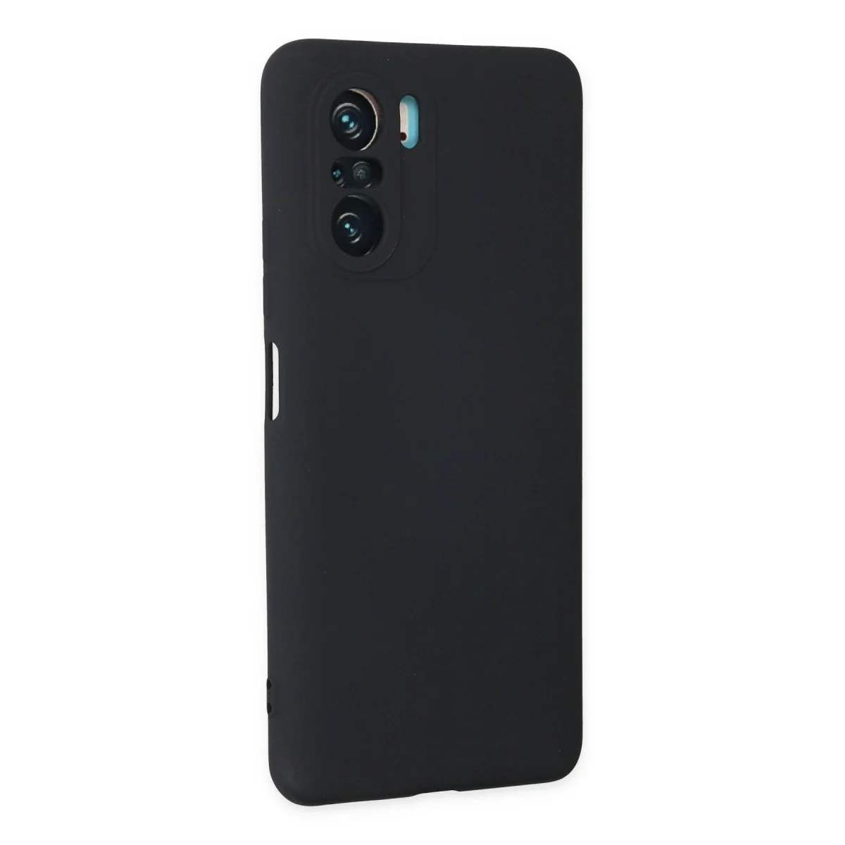 Xiaomi Poco F3 Kılıf Nano İçi Kadife Silikon - Lacivert görsel 3