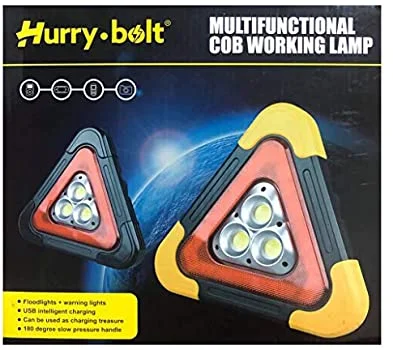 Solarlı - Usb Şarjlı Araç Reflektörü