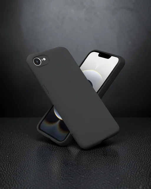 Apple İphone 16e Kılıf First Silikon - Siyah