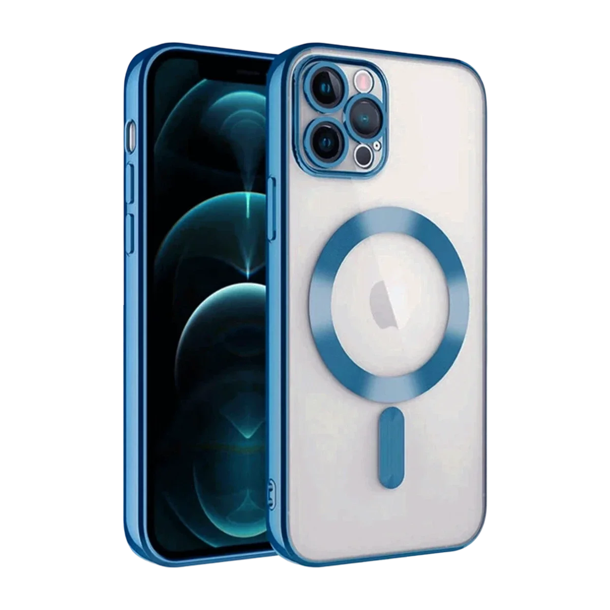 Apple iPhone 13 Pro Kılıf Kross Magneticsafe Kapak - Sierra Blue