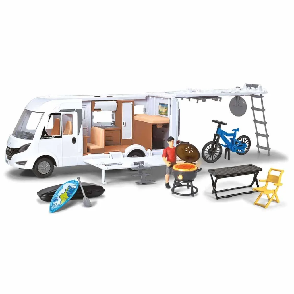 Dickie Işıklı Karavan Kamp Oyun Seti 203837021 görsel 2