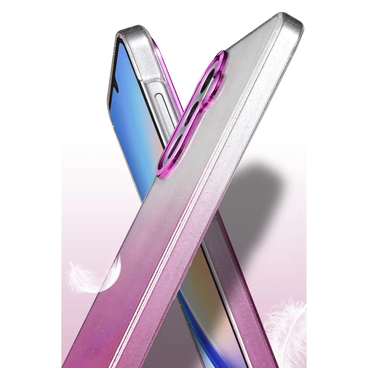Samsung Galaxy A26 Glossy Kapak - Siyah görsel 3