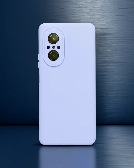 Huawei Nova 9 Se Kılıf Nano İçi Kadife Silikon - Lila