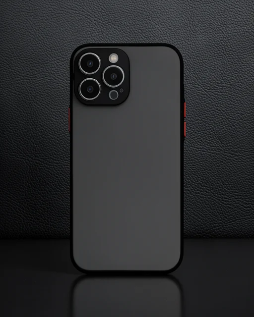 Apple İphone 13 Pro Max Kılıf Montreal Silikon Kapak - Siyah