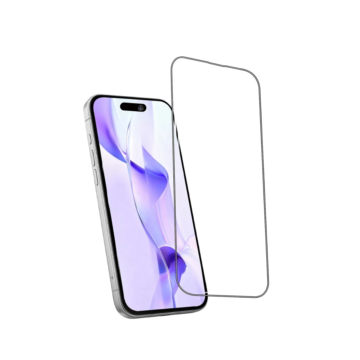 Apple İphone 17 Pro Max Bilvis 5in1 3d Magic Cam Ekran Koruyucu - Siyah görsel 3