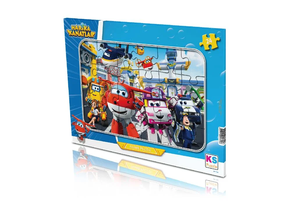 Ks Games 24 Parça Harika Kanatlar Frame Puzzle görsel 2