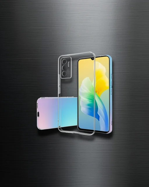 Vivo V23 5g Kılıf Lüx Şeffaf Silikon