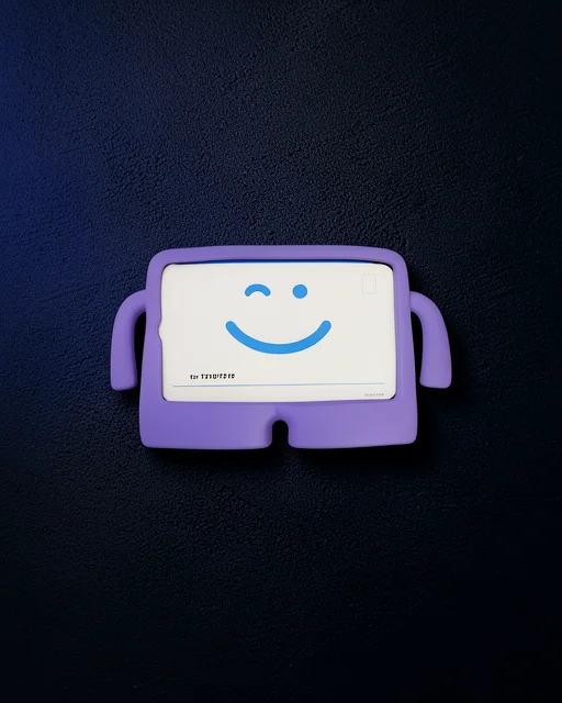 Apple İpad Pro 11 (2021) Kılıf Karakter Tablet Silikon - Mor