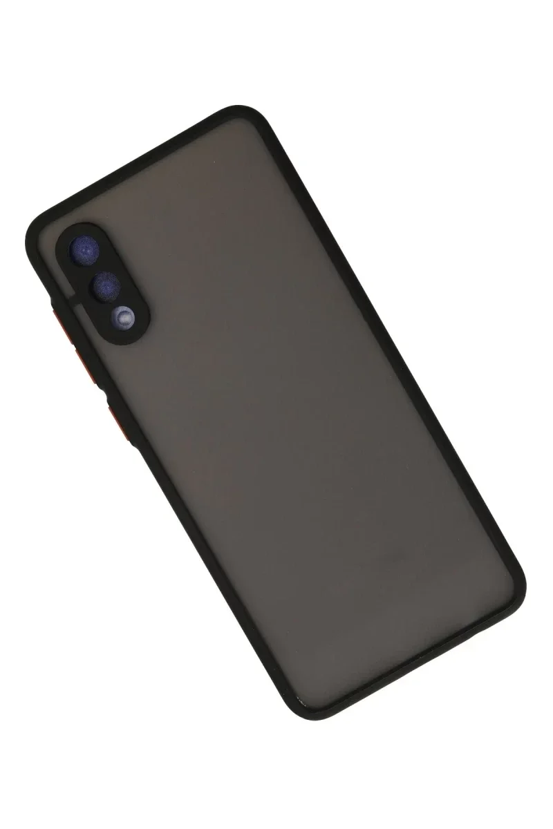 Samsung Galaxy A02 Kılıf Montreal Silikon Kapak - Siyah görsel 2