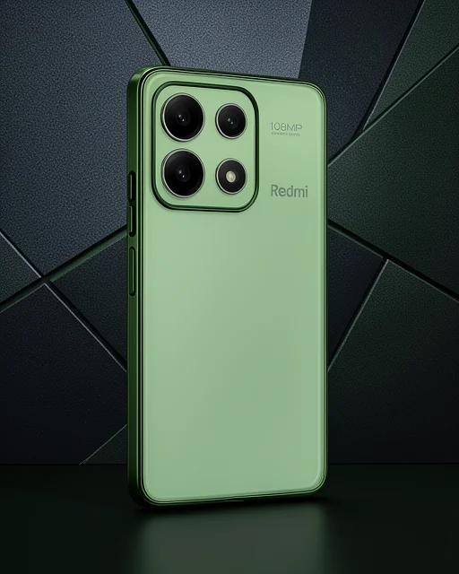 Xiaomi Poco X6 Pro Kılıf Razer Lensli Silikon - Yeşil