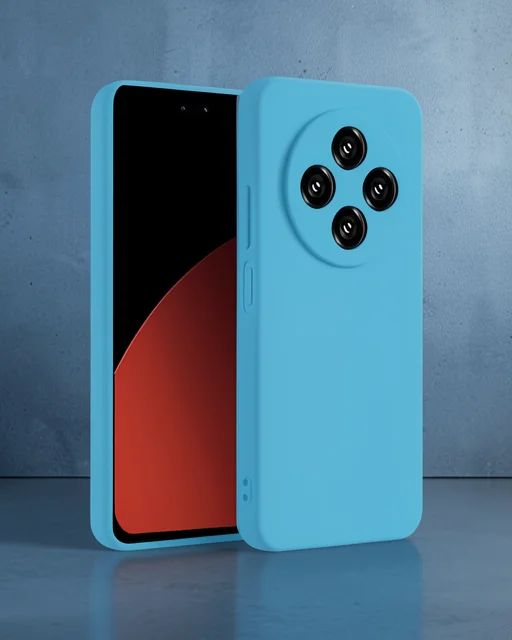 Xiaomi Redmi 14c Kılıf Nano İçi Kadife Silikon - Mavi