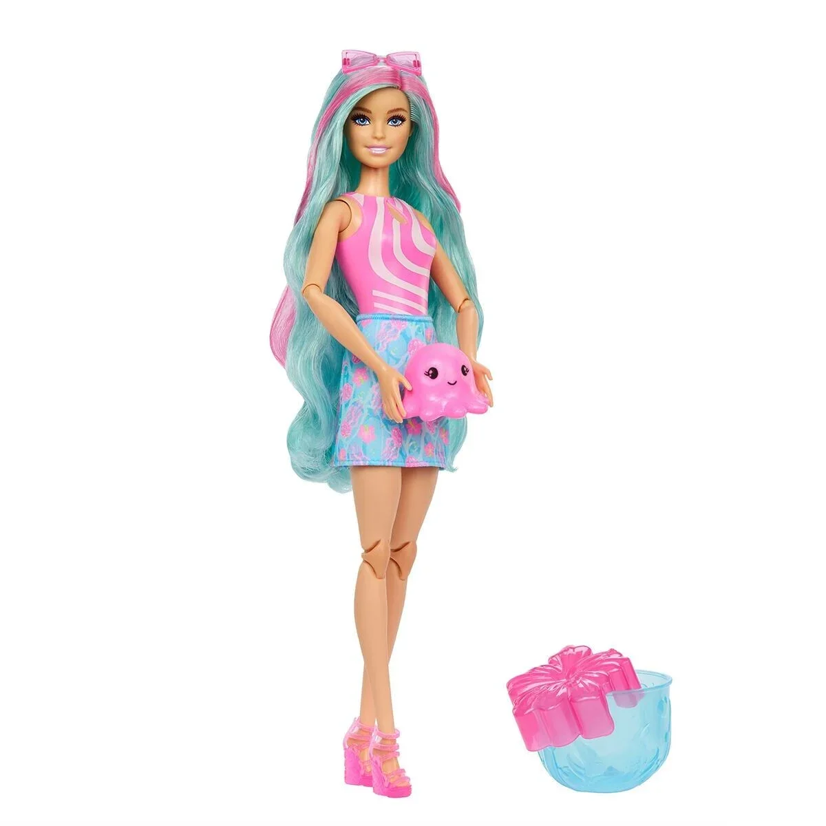 JKF62 Barbie POP Reveal Sürpriz Bebek - Mavi Saçlı görsel 2