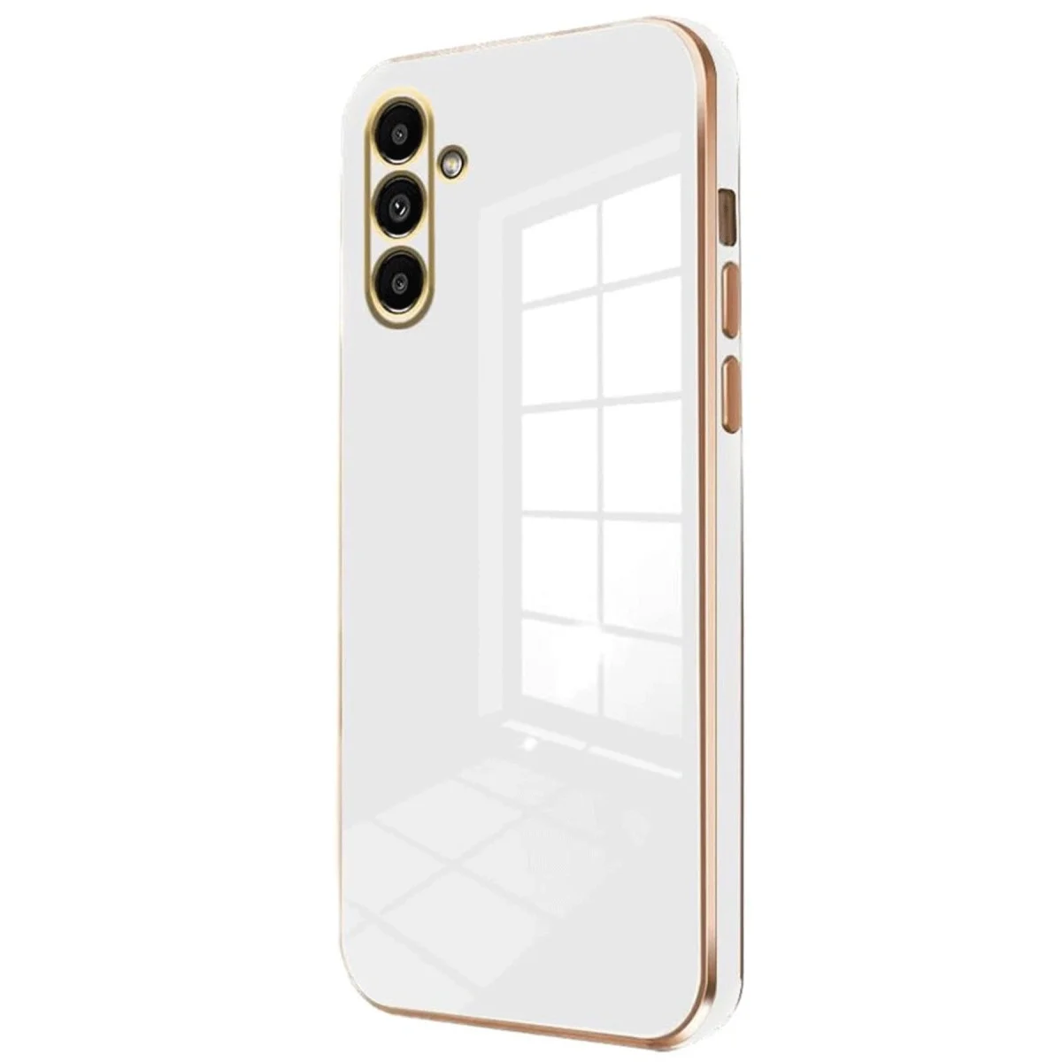 Samsung Galaxy S25 Plus Kılıf Volet Silikon - Beyaz görsel 2
