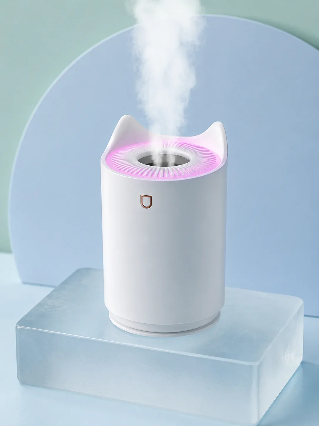 Oda Nemlendirici LED Işıklı Ultrasonik Buhar Makinesi Aroma Difüzör görsel 5