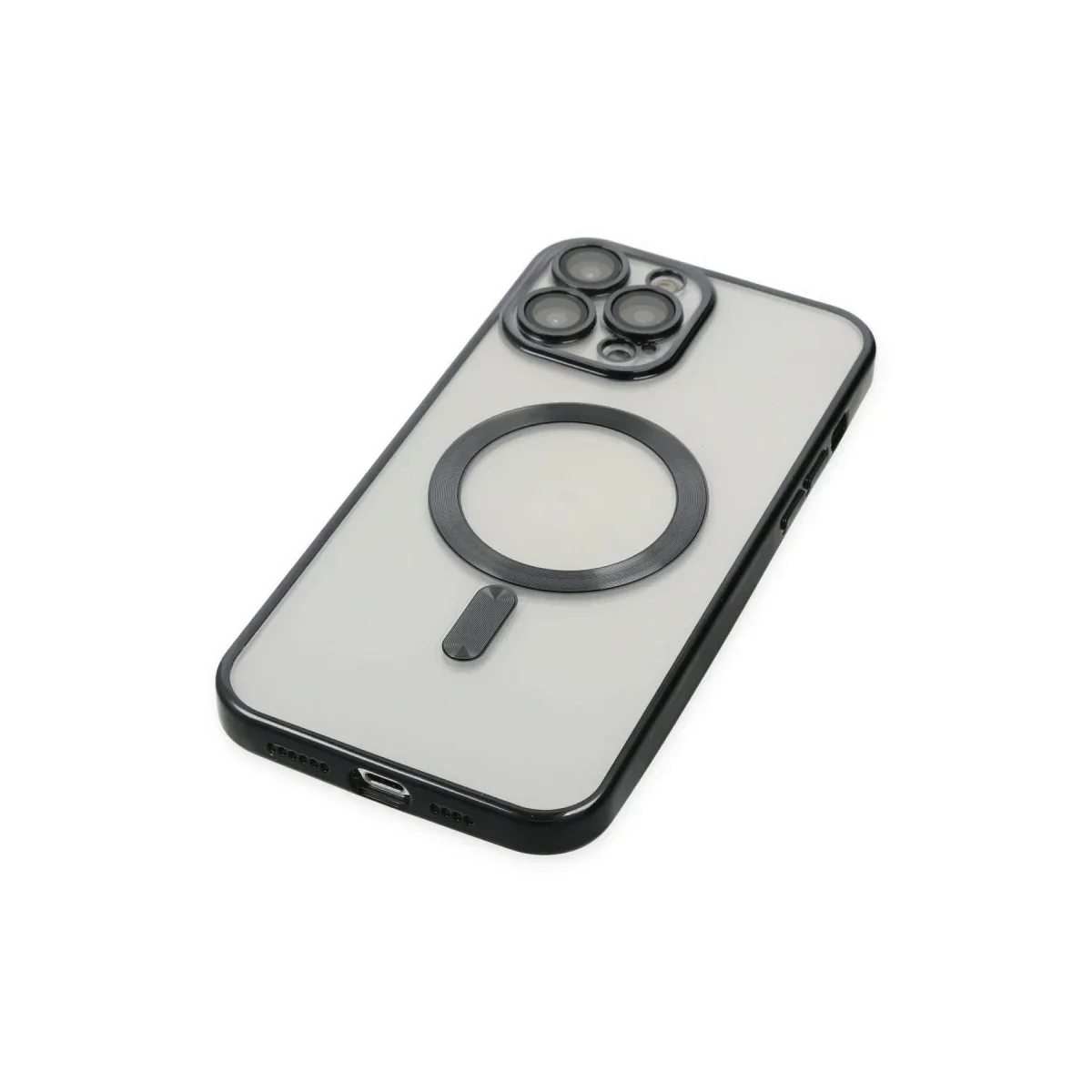 Apple iPhone 14 Pro Kılıf Kross Magneticsafe Kapak - Siyah görsel 4