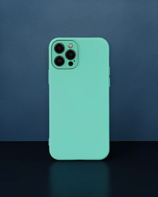 Apple İphone 12 Pro Max Kılıf Lansman Glass Kapak - Turkuaz