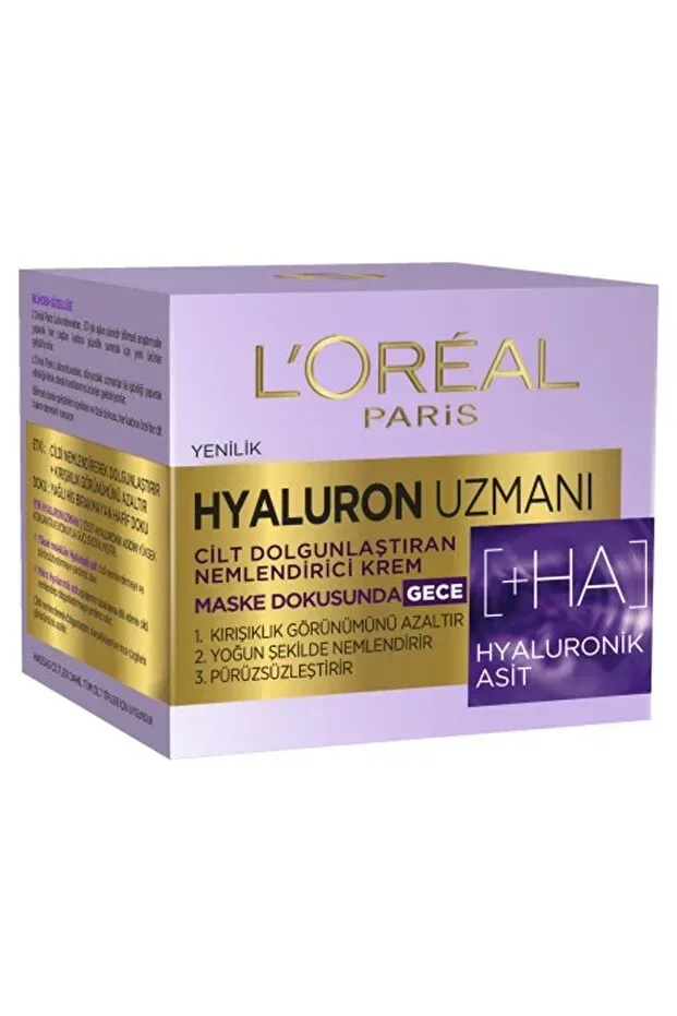 Hyaluron Uzmanı Dolgunlaştırıcı Gece Kremi