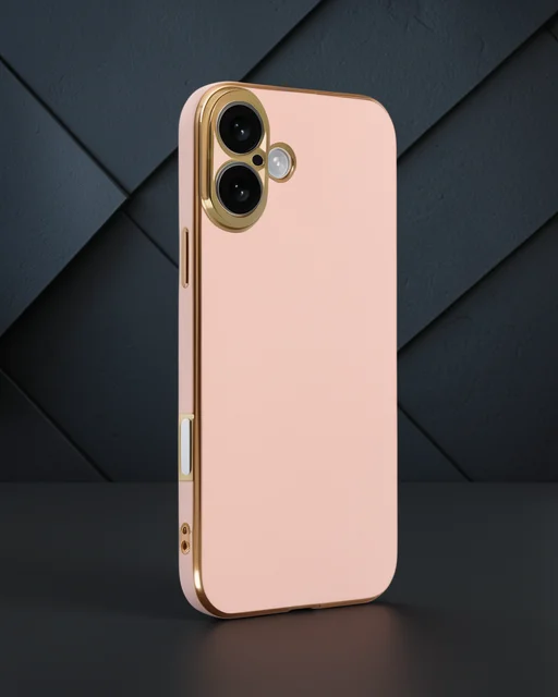 Apple İphone 16 Kılıf Volet Silikon - Pembe