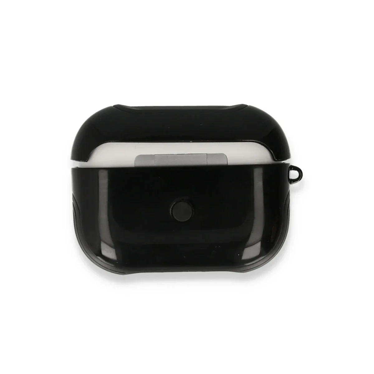 Apple Airpods Pro (1.nesil) 3in1 Kılıf - Siyah görsel 3
