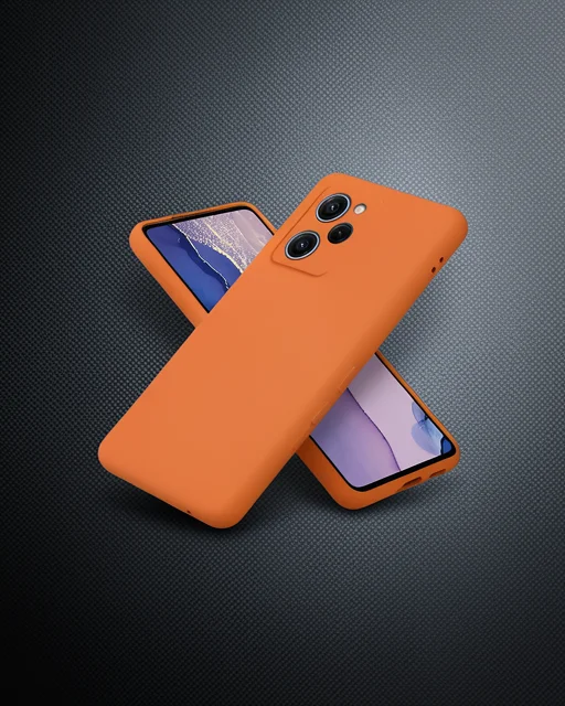 Xiaomi Poco X5 Pro 5g Nano İçi Kadife Silikon - Turuncu