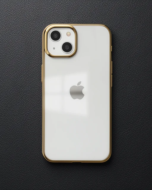 Apple İphone 14 Plus Kılıf Element Silikon - Gold