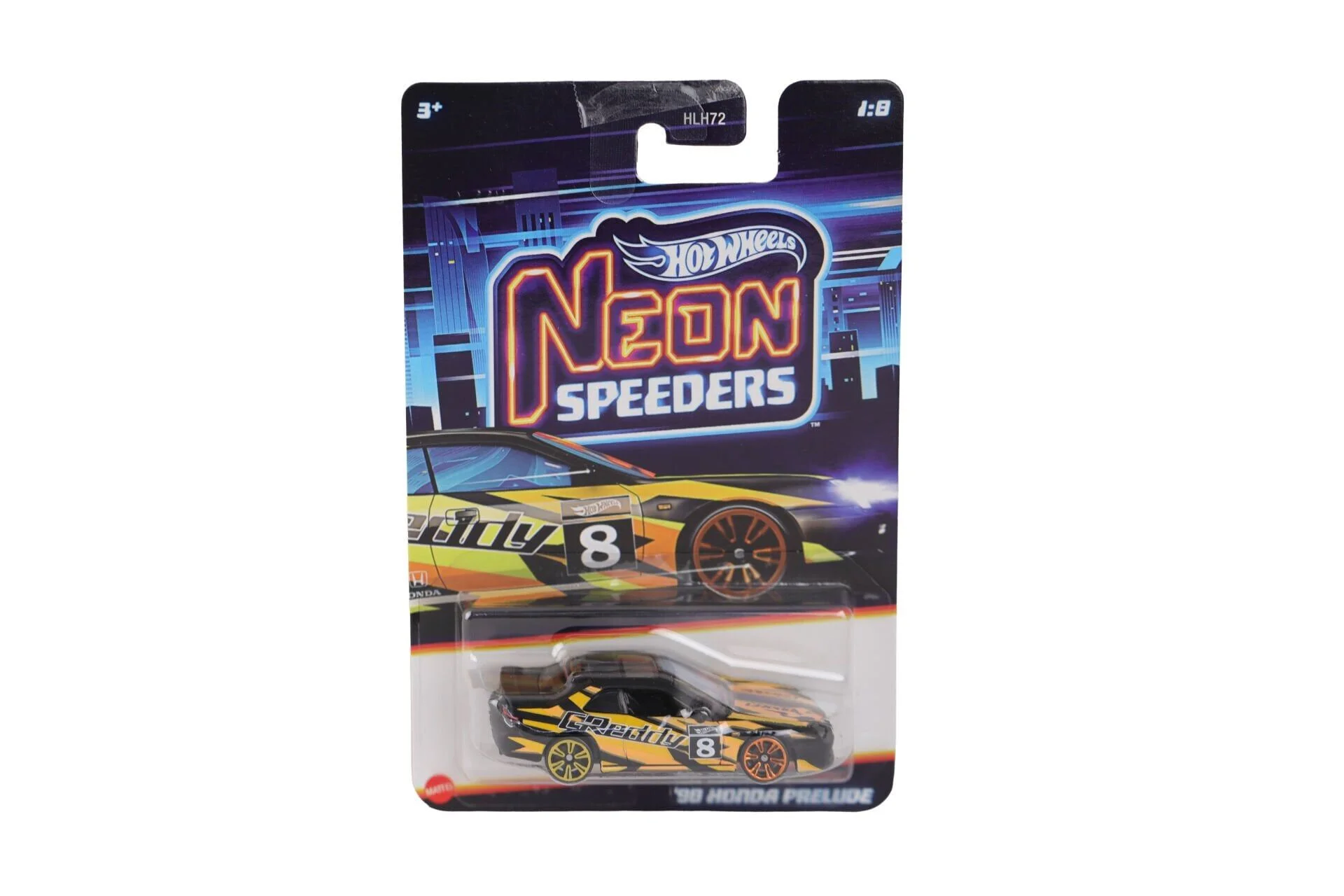 HLH72 Hot Wheels Neon Yarışlar Temalı Arabalar görsel 8