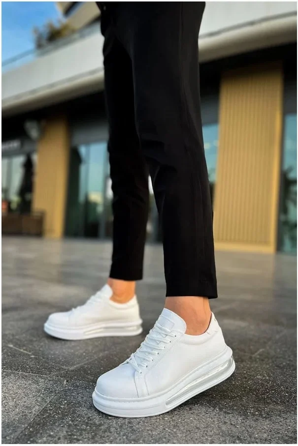 Erkek Fitness Ayakkabı Ayakkabı Bağcıklı Yürüyüş Esnek Mevsim Spor görsel 2