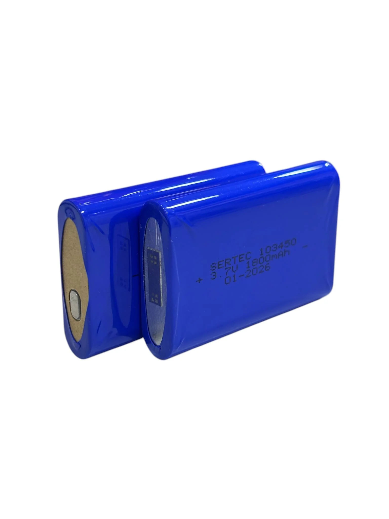 103450 Li-ion 3.7V 1800mAh Prizmatik Şarjlı Pil