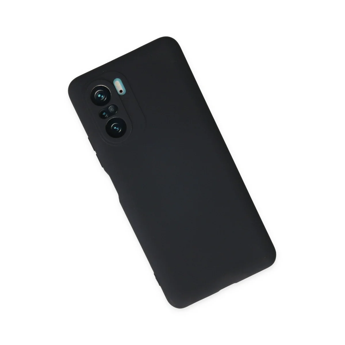 Xiaomi Poco F3 Kılıf Nano İçi Kadife Silikon - Lacivert görsel 2