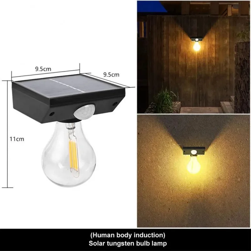 YT-819 1 Watt Suya Dayanıklı Hareket Sensörlü Solar LED Lamba görsel 2
