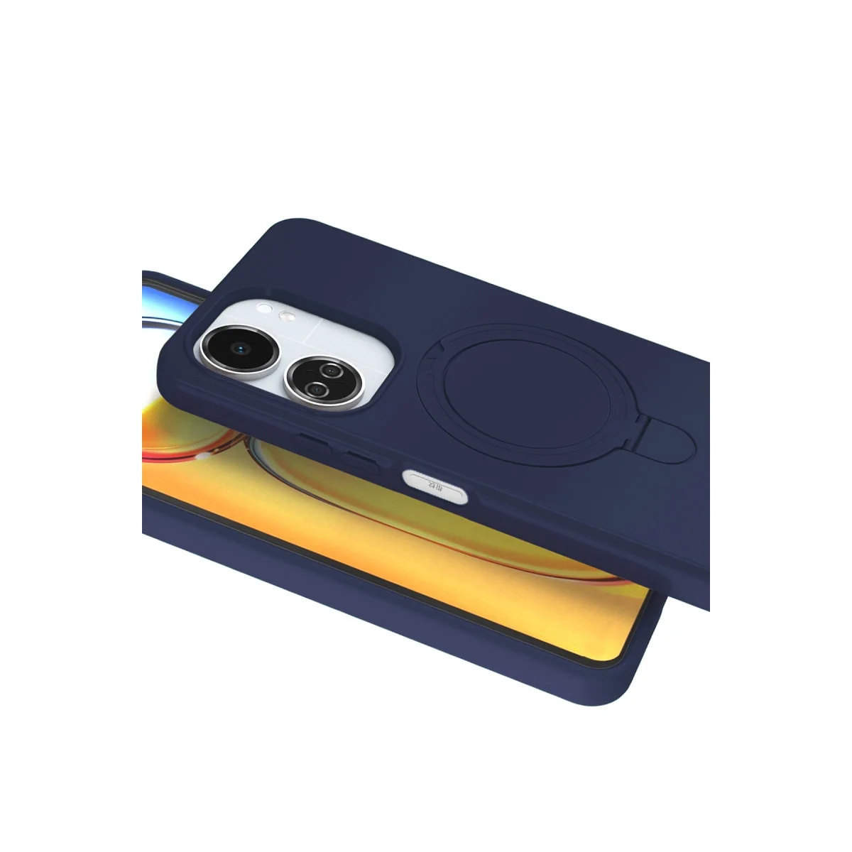 Xiao Red 13c Regal Magsafe Standlı Kapak - Lacivert görsel 3