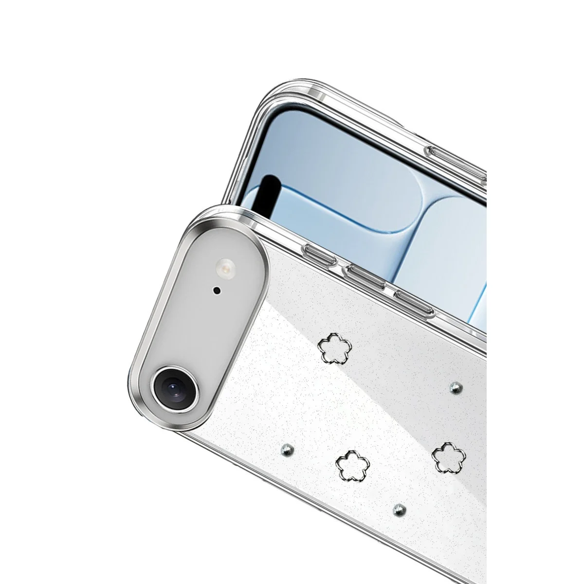 Apple İphone 17 Air Fiyonk Desenli Kapak - Desen 2 görsel 3