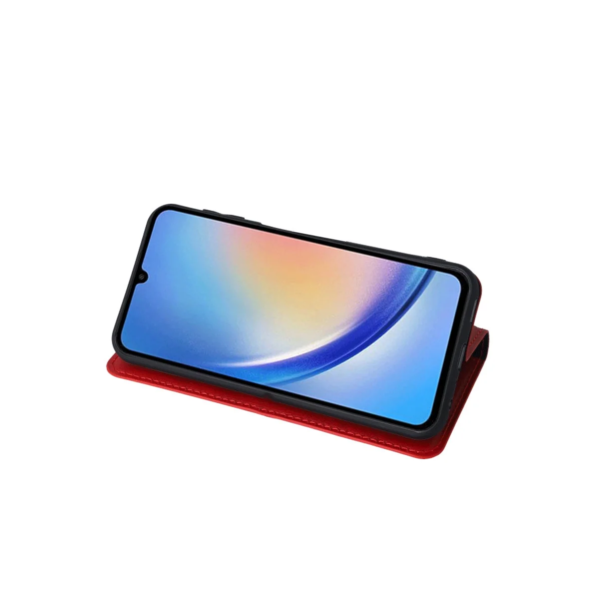 Samsung Galaxy A24 4g Kılıf Trend S Plus Kapaklı Kılıf - Taba görsel 4
