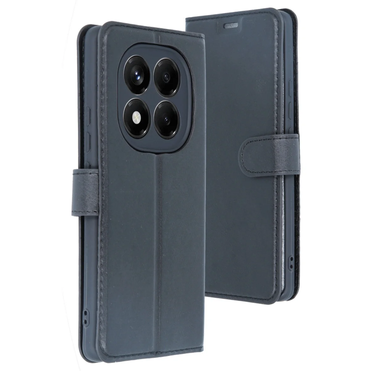 Xiao Red Note 14 Pro 5g Kılıf Trend S Plus Kapaklı Kılıf - Siyah