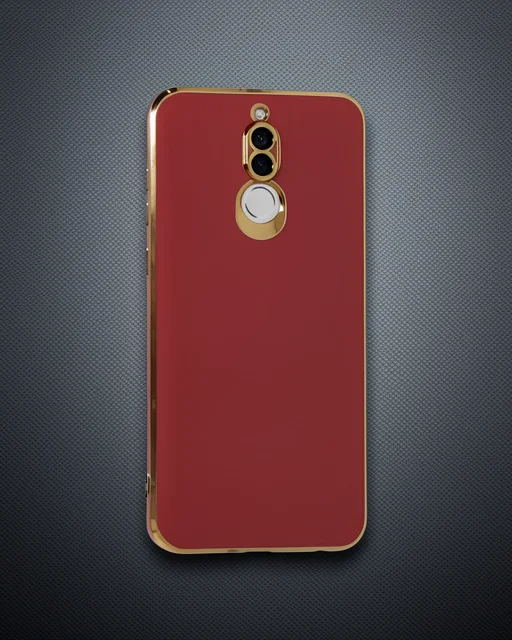 Huawei Mate 10 Lite Kılıf Volet Silikon - Kırmızı
