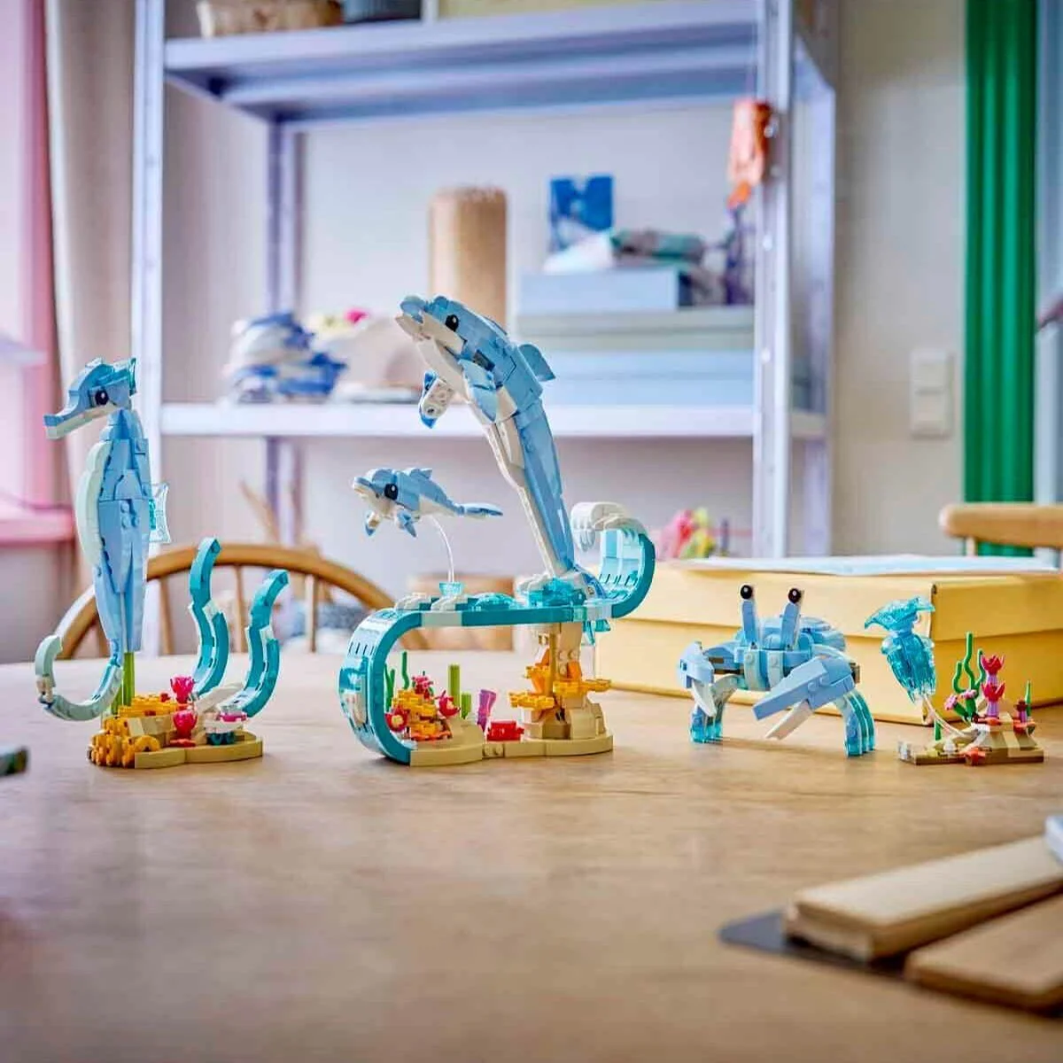 31385 Lego Creator 3in1 Deniz Hayvanları: Güzel Yunuslar 542 parça +9 yaş görsel 5