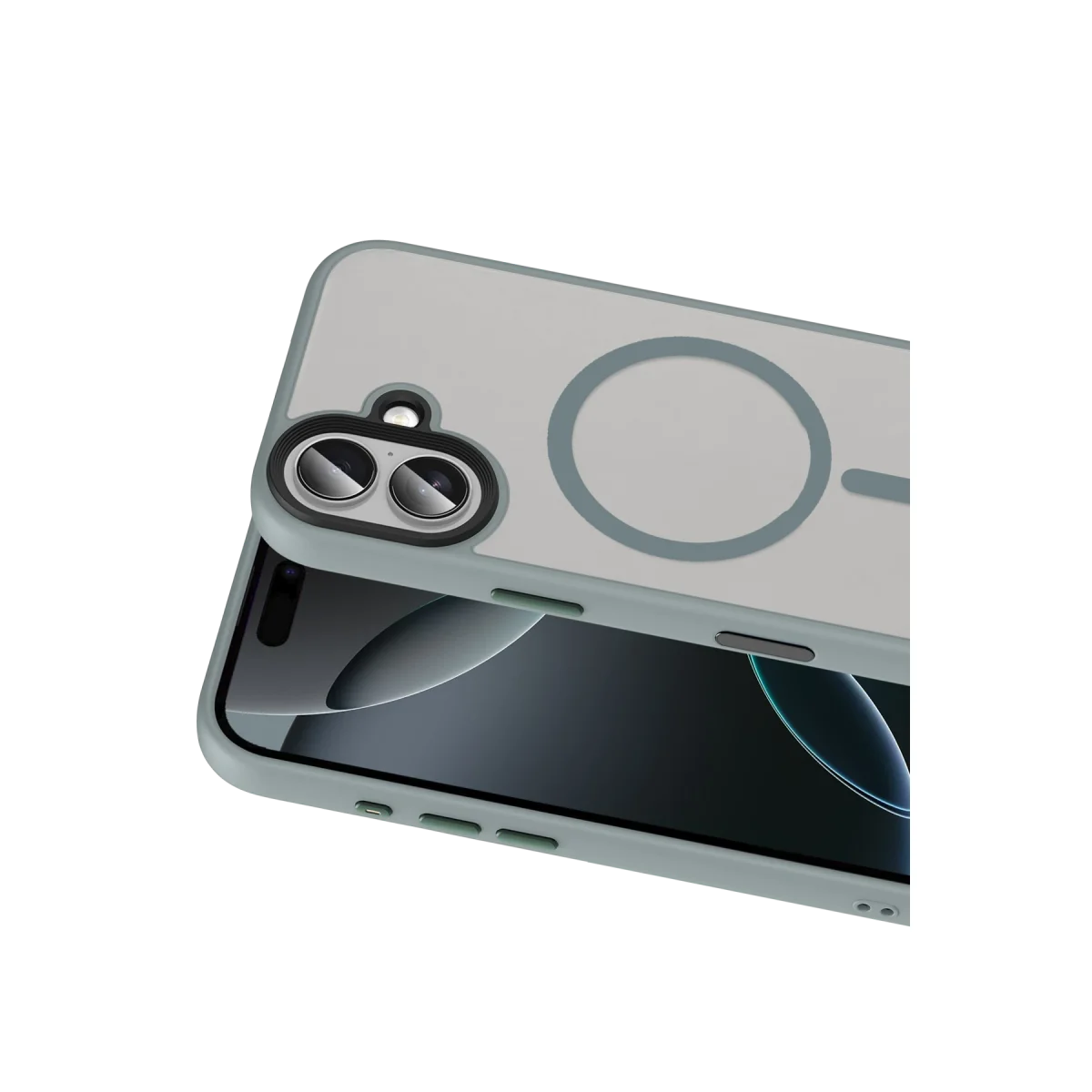 Joko Apple iPhone 16 Megane Magsafe Kapak - Titan Gri görsel 2