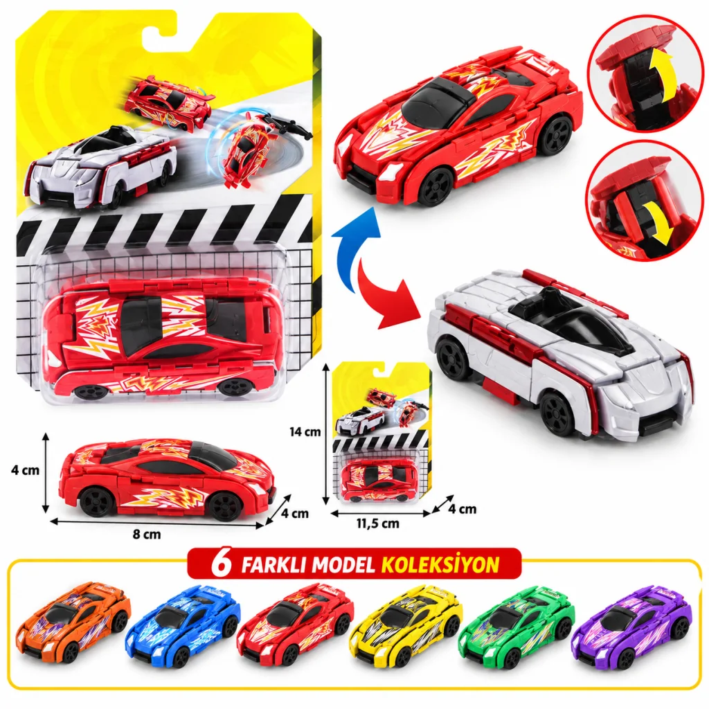 Dönüşen Araçlar Spor Arabalar Flaş / Modern (adet fiyatıdır)