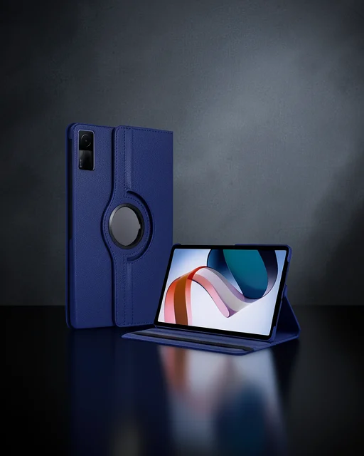 Xiaomi Redmi Pad Se 4g Kılıf 360 Tablet Deri Kılıf - Lacivert
