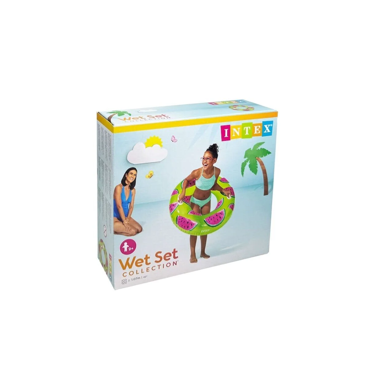 IS56261 Intex Tropikal Meyve Desenli Sit 107 cm (9+ Yaş) görsel 6