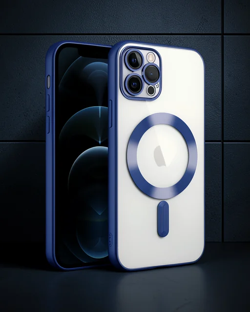 Apple İphone 14 Pro Max Kılıf Kross Magneticsafe Kapak - Lacivert