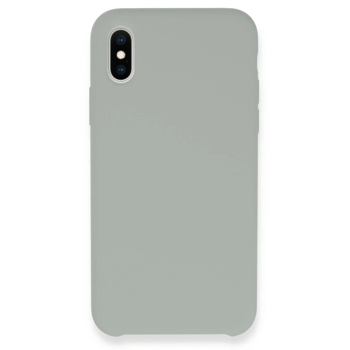 Apple İphone Xs Max Kılıf Lansman Legant Silikon - Açık Gri