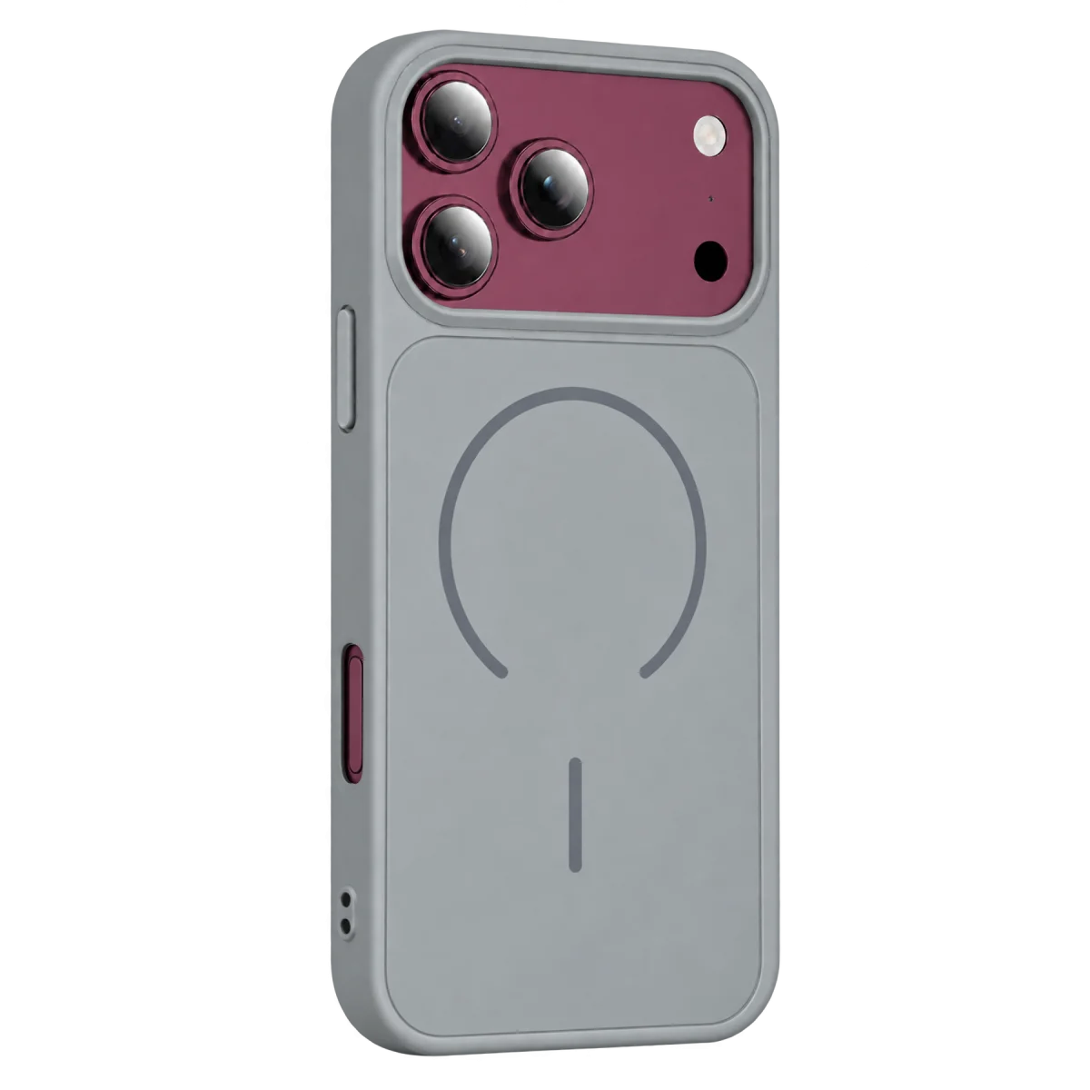 Apple iPhone 18 Pro Azus Magsafe Kapak - Gri